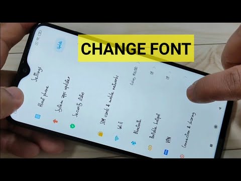 How To Change Font Style in Redmi 9a or Any Redmi Device