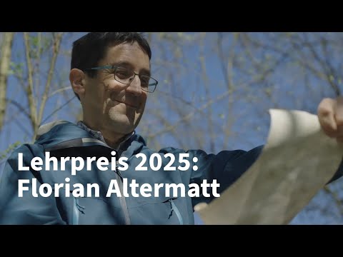 UZH Lehrpreis 2025 | Prof. Dr. Florian Altermatt