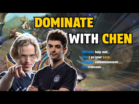 Ceb & Topson DOMINATE with Chen + Muerta Combo | 25 Min GG | High MMR Dota 2