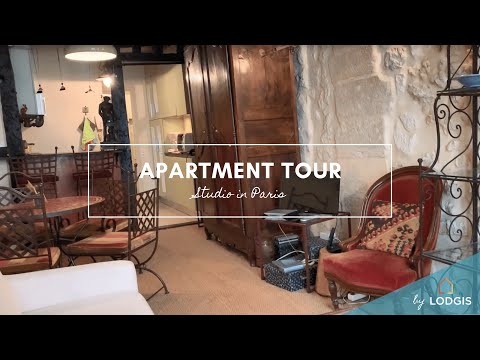 Apartment Tour // Furnished  25m2 in Paris – Ref : 1036538