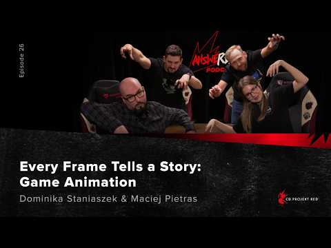AnsweRED Podcast Episode 26 | Every Frame Tells a Story: Game Animation