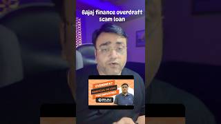 Bajaj finance overdraft scam #hrbandhu #viralshorts
