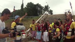 preview picture of video 'Tritones del Sella ,salida del descenso popular  agosto 2013'
