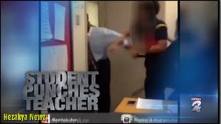 Houston Teacher In HOSPITAL After Student BRUTALLY PUNCHES Him In The FACE(CAUGHT ON CAMERA)