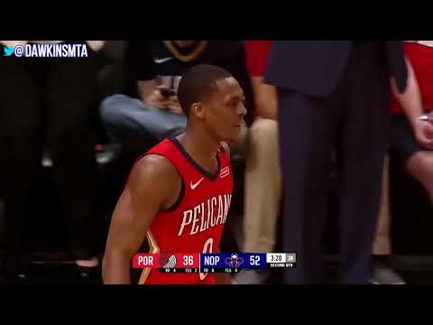 Rajon Rondo Full Highlights WCR1 Game 3 Pelicans vs Blazers 16 11Asts! | FreeDawkins