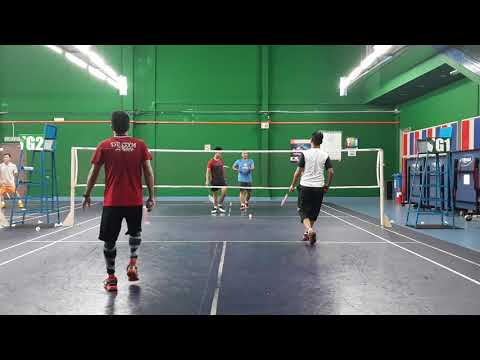 Badminton Muhibbah Team Men's Double Sparring - Lutfi / Rizal Vs Aliff Hakimi / Amirul