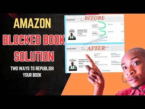 HOW TO REPUBLISH BLOCKED BOOKS ON AMAZON_ TWO WAYS
