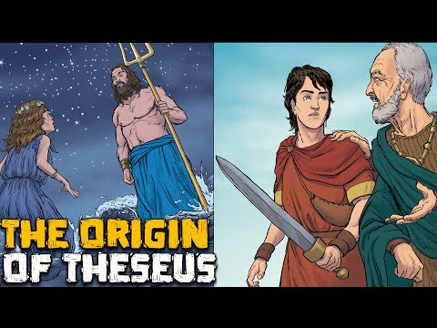 The Origin of Theseus - 1/3 - Greek Mythology  in Comics - See U in History / Mythology