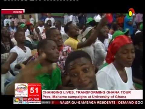 Prez Mahama 'I can't think far' ? - 16/10/2016