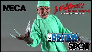 Toy Spot - NECA A Nightmare on Elm Street Part 4 Retro Cloth Doctor Freddy Krueger Figure