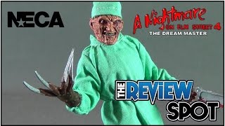 Toy Spot - NECA A Nightmare on Elm Street Part 4 Retro Cloth Doctor Freddy Krueger Figure