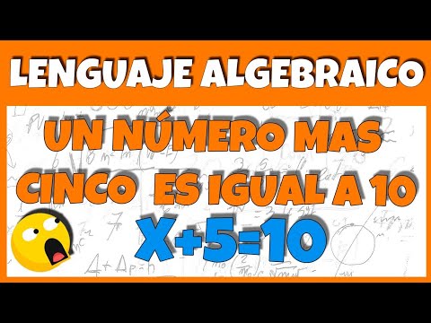 EL LENGUAJE ALGEBRAICO / PARTE 1 / SUPER FACIL