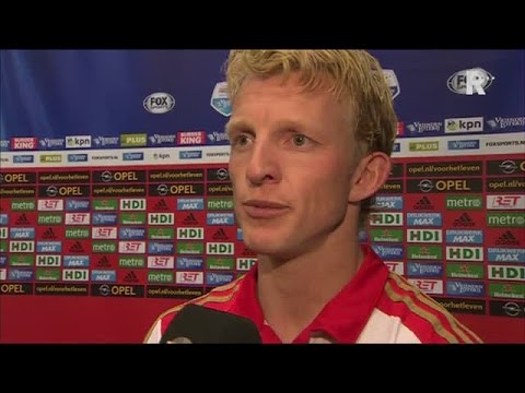 Dirk Kuyt na afloop van Feyenoord - AZ