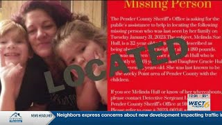 Pender Co. Sheriff’s Office has located missing woman and her two children