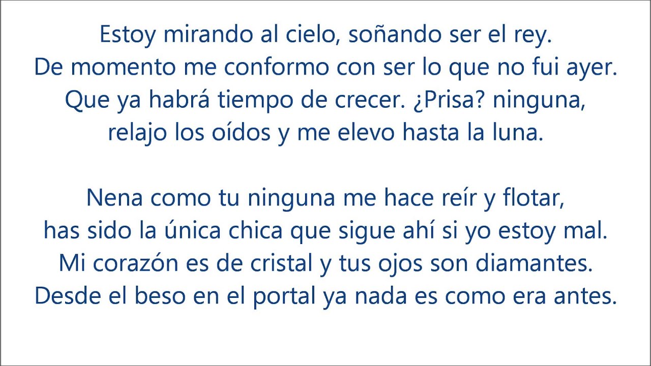 Mirando al cielo - Endecah (Letra)
