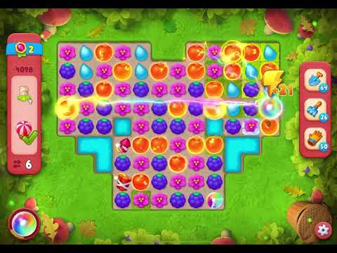 GardenScapes Level 4098 no boosters (19 moves)