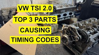 VW TSI 2.0 Timing Codes Related To These 3 Parts
