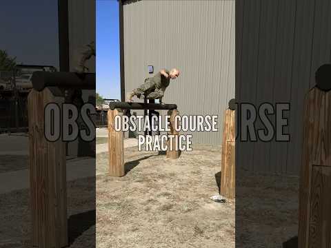 OBSTACLE COURSE PRACTICE. #obstaclecourse #marinecorps #usmc #military #training #militaryfitness