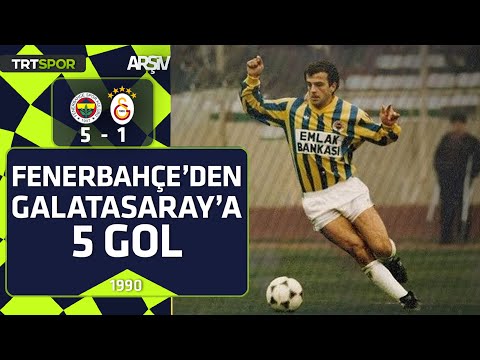 Fenerbahçe - Galatasaray: 5-1 (1989-90 sezonu) Fenerbahçe'den Galatasaray'a 5 gol