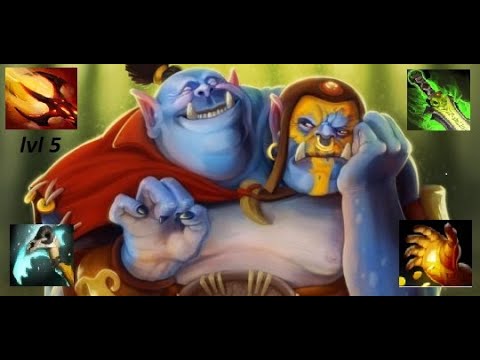 Pos 4 Ogre Magi level 30 all talent unlocked 81 mins comeback is real! GAMEPLAY Part2