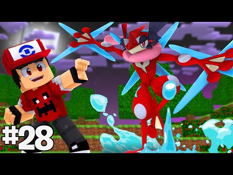 Minecraft: SUPER GRENINJA MÍTICO! - PIXELMON MASTER Ep.28 ‹‹ P3DRU ››