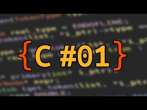 C Tutorial #01 Hello World | Programmieren lernen | Deutsch | German