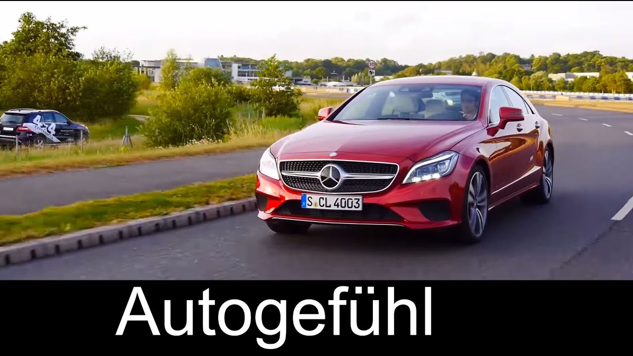 2015 New Mercedes CLS-Class Coupé Facelift test drive review Mercedes-Benz CLS - Autogefühl