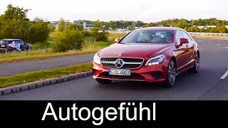 2015 New Mercedes CLS-Class Coupé Facelift test drive review Mercedes-Benz CLS - Autogefühl