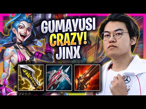GUMAYUSI CRAZY GAME WITH JINX! - T1 Gumayusi Plays Jinx ADC vs Ashe! | Bootcamp 2024