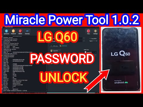 LG Q60 Pattern Unlock | Miracle Power tool | Lg q60 screen lock remove |