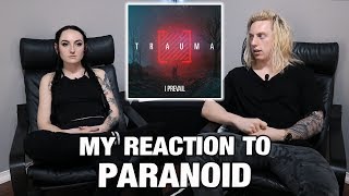 Metal Drummer Reacts: Paranoid by I Prevail