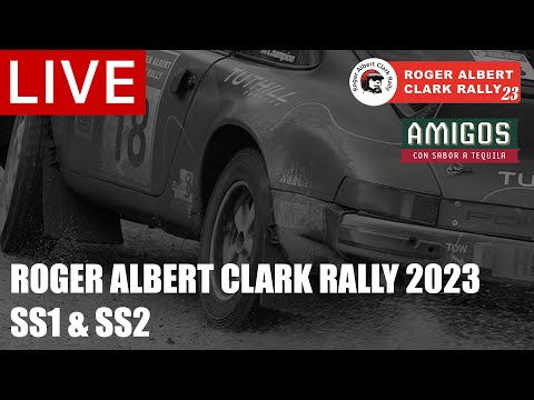 LIVE! Roger Albert Clark Rally 2023 - Stage 1 & 2