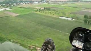 preview picture of video 'Taking off at Woodland Airpark (ACFC) in the Quicksilver'