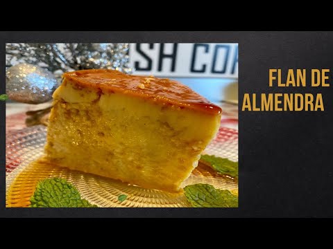 FLAN 🍮 DE ALMENDRA🎅DELICIOSO 😋CON ROBOT MAMBO!!