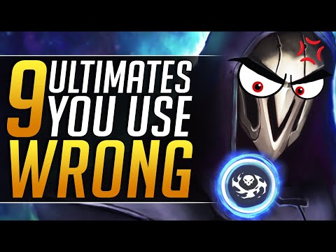The 9 WORST Ways Everyone Uses KEY Ultimates - Grandmaster Tips & Tricks - Overwatch Pro Meta Guide