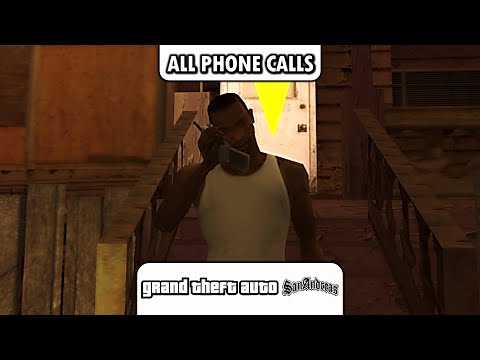 GTA SA (Original) [OLD 100% Walkthrough] - All Phone Calls