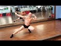 Posing routine classic physique