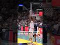 WILD reverse alley-oop by Wembanyama! ? | #Shorts