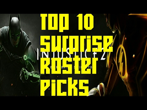 Injustice 2: Top 10 Surprise Character Picks