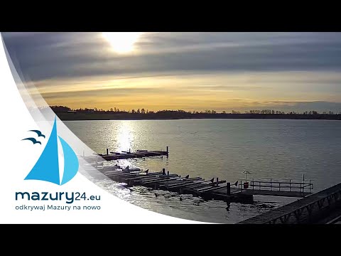 Timelapse z Ekomariny Ryn, jezioro Ryńskie 16.12.2019