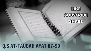Download lagu Murottal Al-Qur'an Surah At-Taubah Ayat 87-99 Menggunakan Nada Rost (Metode Ummi/Metode Tilawati) mp3 Download lagu Murottal Al-Qur'an Surah At-Taubah Ayat 87-99 Menggunakan Nada Rost (Metode Ummi/Metode Tilawati) mp3