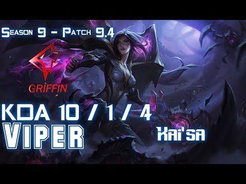 GRF Viper KAI'SA vs SIVIR ADC - Patch 9.4 KR Ranked