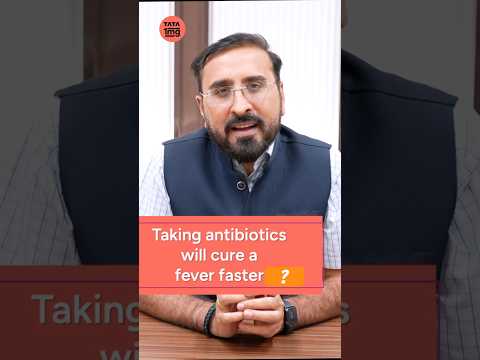 Can you take antibiotics in viral fever?