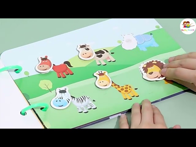 كتاب تفاعلي للاطفال الصغار