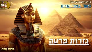 "גזרות פרעה" – הרב אברהם לוי שליט"א 📖" לאור באור החיים" (פרשת שמות) (הרב שלמה לוינשטיין) - התמונה מוצגת ישירות מתוך אתר האינטרנט יוטיוב. זכויות היוצרים בתמונה שייכות ליוצרה. קישור קרדיט למקור התוכן נמצא בתוך דף הסרטון