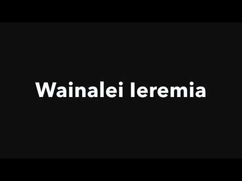 Wainalei Ieremia - Price Tag (Cover)