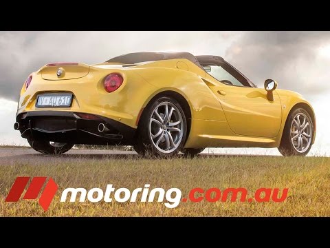 2016 Alfa Romeo 4C Spider Review