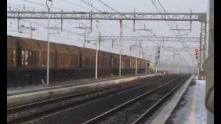 preview picture of video 'Un gelido Lavino ricco di treni / PARTE 1'