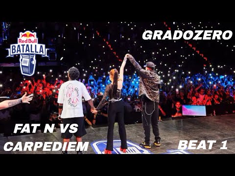 GRADOZERO - GERUDO BEAT OFICIAL | CARPEDIEM VS FAT N BEAT 1 | RED BULL COLOMBIA 2023