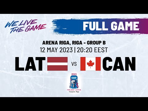 Хоккей LIVE | Latvia vs. Canada | 2023 #IIHFWorlds